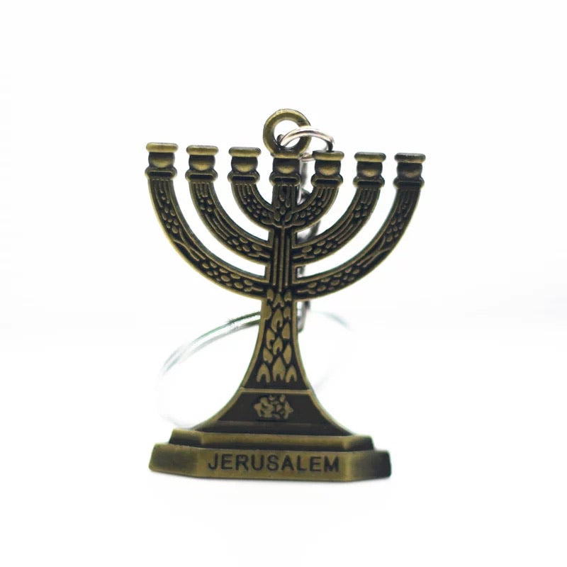 Menorah keychain 2