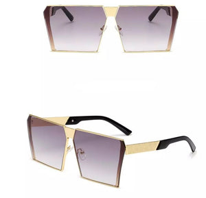 Square Metal Sunglasses