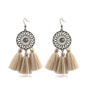 3Fringe Earrings