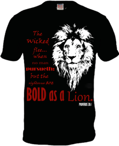 PRE-ORDER (BOLD AS LION) (Men’s) T-SHIRT