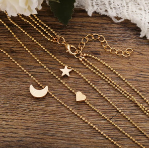 I ❤️ the New Moon Necklace