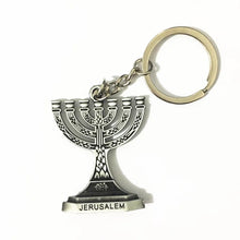 Load image into Gallery viewer, Menorah keychain 2