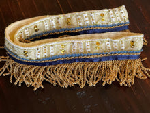 Load image into Gallery viewer, Fringe Belt Cream &amp; Gold Rope (Women’s)