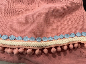 Knit Pink (GIRLS)Skirt & Sweater Set