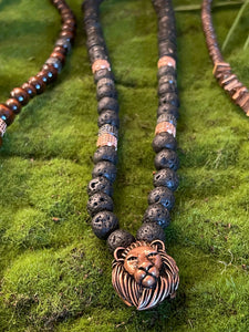 PRE-ORDER (LION KING (Black) (Men’s) Necklace