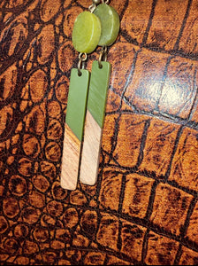 Sage & Wood Earrings