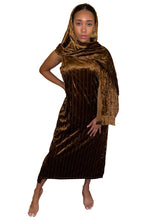 Load image into Gallery viewer, Double Wrap Dress (Brown)