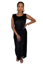 Load image into Gallery viewer, Double Wrap Dress (Beaded Fringe)