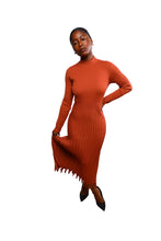 Load image into Gallery viewer, Ribbed Knitted dress