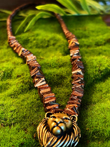 (LION KING (Wood) (Men’s) Necklace