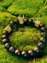 Load image into Gallery viewer, Crowned Servant (Men’s ) Bracelet