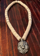 Load image into Gallery viewer, White Lava Stone Neck Ornament