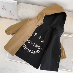 Keep Moving Forward Coat